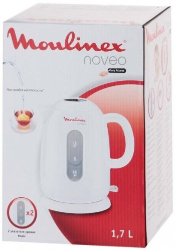 Чайник электрический Moulinex BY282130 1.7л. 2400Вт белый (корпус: пластик) фото 3