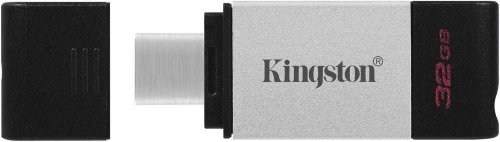 Флеш Диск Kingston 32Gb DataTraveler 80 DT80/32GB USB3.0 черный фото 3