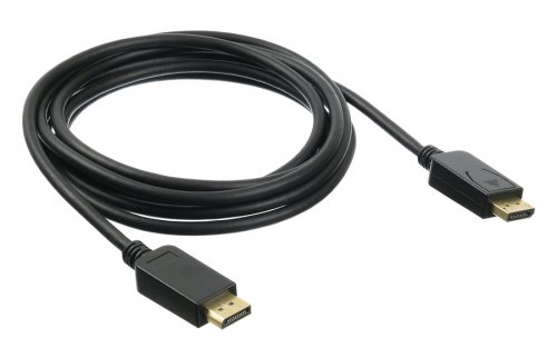Кабель аудио-видео Buro v 1.2 DisplayPort (m)/DisplayPort (m) 3м. Позолоченные контакты черный (BHP 