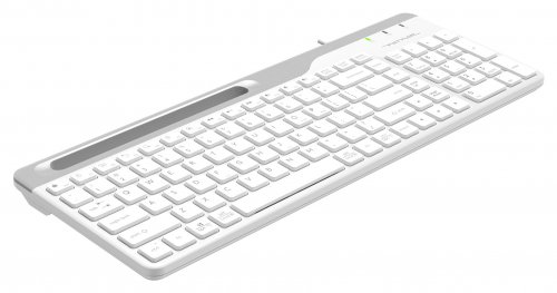 Клавиатура A4Tech Fstyler FK25 белый/серый USB slim фото 6
