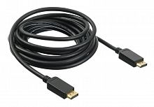 Кабель аудио-видео Buro v 1.2 DisplayPort (m)/DisplayPort (m) 5м. Позолоченные контакты черный (BHP 
