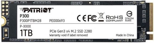 Накопитель SSD Patriot PCI-E x4 1Tb P300P1TBM28 P300 M.2 2280 фото 2