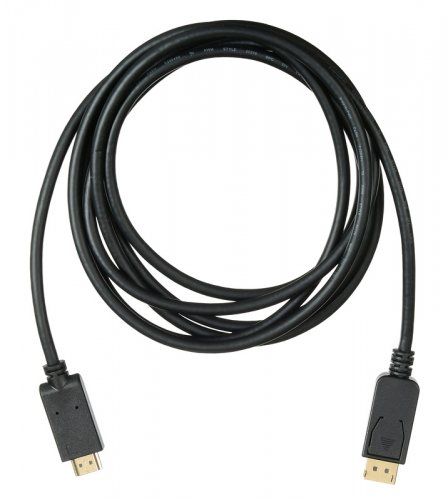 Кабель аудио-видео Buro v. 1.2 DisplayPort (m)/HDMI (m) 3м. Позолоченные контакты черный (BHP DPP_HD фото 4