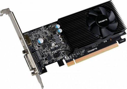 Видеокарта Gigabyte PCI-E GV-N1030D5-2GL NVIDIA GeForce GT 1030 2048Mb 64 GDDR5 1227/6008 DVIx1 HDMI фото 2