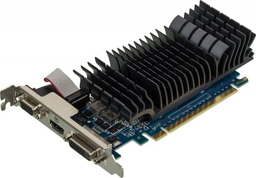 Видеокарта Asus PCI-E GT730-SL-2GD5-BRK NVIDIA GeForce GT 730 2048Mb 64 GDDR5 902/5010 DVIx1 HDMIx1 