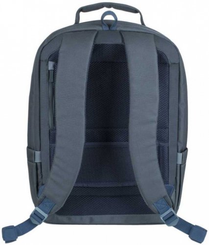 Рюкзак для ноутбука 17.3" Riva 8460 темно-синий полиэстер фото 9