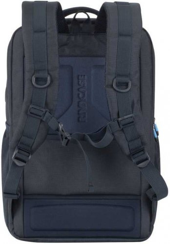 Рюкзак для ноутбука 17.3" Riva 7861 темно-синий полиэстер фото 12