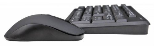 Клавиатура + мышь Оклик 270M клав:черный мышь:черный USB беспроводная фото 4