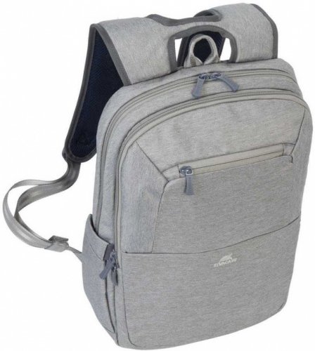 Рюкзак для ноутбука 15.6" Riva 7760 серый полиэстер фото 14
