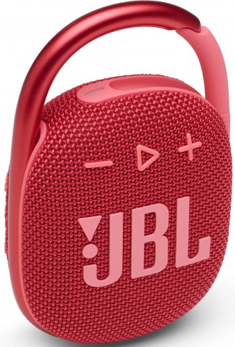Колонка порт. JBL Clip 4 красный 5W 1.0 BT 15м 500mAh (JBLCLIP4RED) фото 2