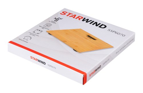 Весы напольные электронные Starwind SSP6070 макс.180кг бамбук фото 5