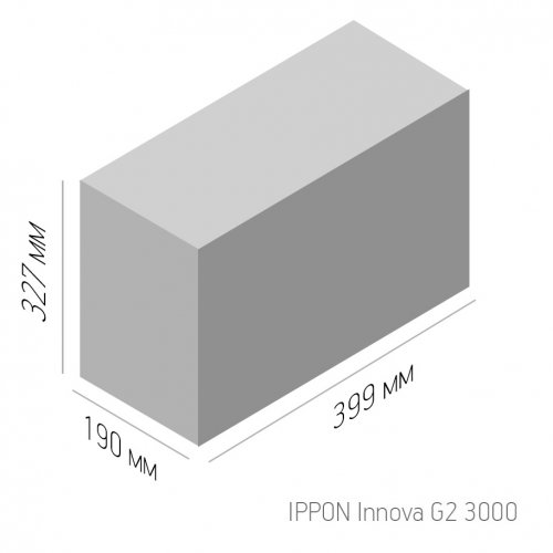 Источник бесперебойного питания Ippon Innova G2 3000 2700Вт 3000ВА черный фото 18