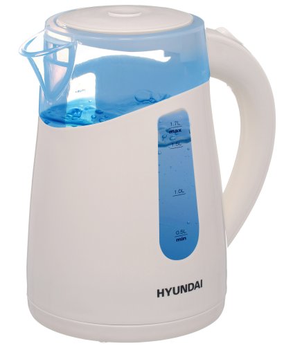 Чайник электрический Hyundai HYK-P2030 1.7л. 2200Вт кремовый (корпус: пластик) фото 4
