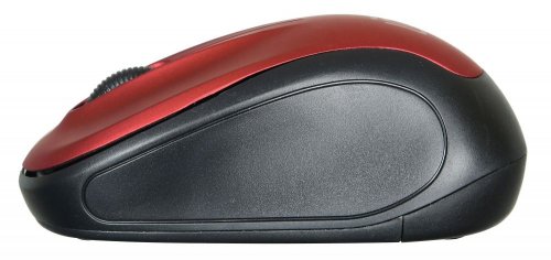 Мышь Оклик 665MW черный/красный оптическая (1000dpi) беспроводная USB для ноутбука (4but) фото 6