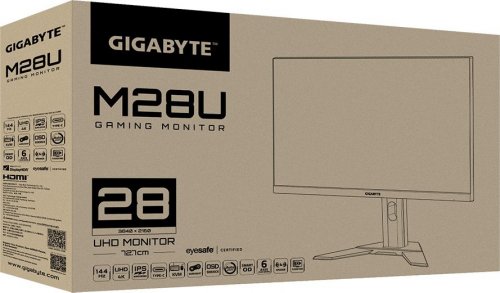 Монитор Gigabyte 28" M28U IPS 3840x2160 144Hz FreeSync 300cd/m2 16:9 фото 9