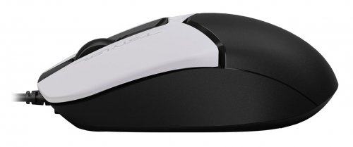 Мышь A4Tech Fstyler FM12S Panda белый/черный оптическая (1200dpi) silent USB (3but) фото 2
