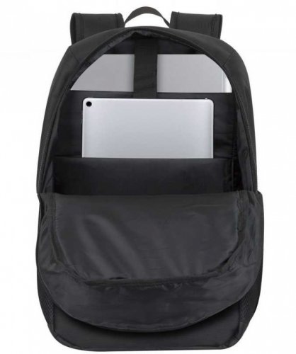 Рюкзак для ноутбука 17.3" Riva 8069 черный полиэстер фото 9