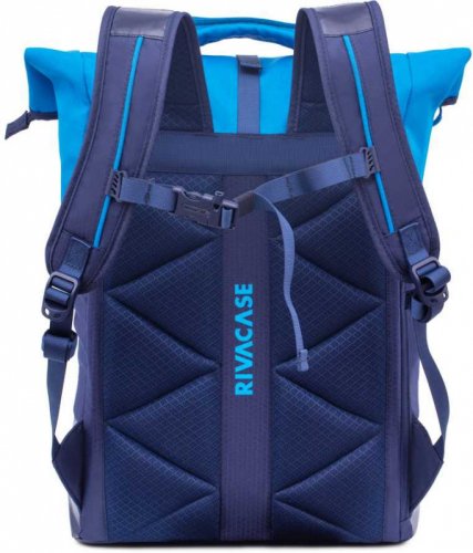 Рюкзак для ноутбука 15.6" Riva 5321 синий полиуретан фото 5