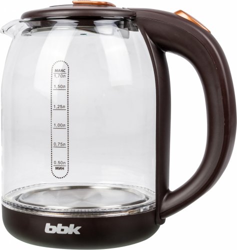 Чайник электрический BBK EK1727G 1.7л. 2200Вт коричневый (корпус: стекло) фото 7
