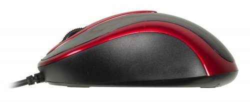 Мышь A4Tech V-Track Padless N-360 красный/черный оптическая (1000dpi) USB (3but) фото 3