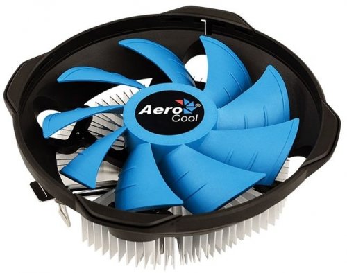 Устройство охлаждения(кулер) Aerocool BAS AUG Soc-AM4/AM3+/1150/1151/1200 4-pin 15-26dB Al+Cu 125W 3 фото 6