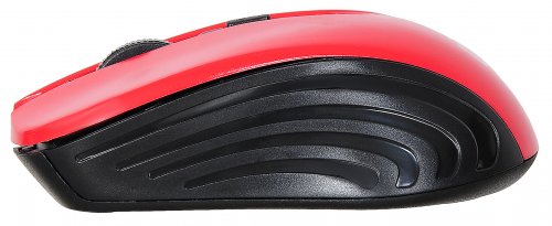 Мышь Оклик 545MW черный/красный оптическая (1600dpi) беспроводная USB для ноутбука (4but) фото 6