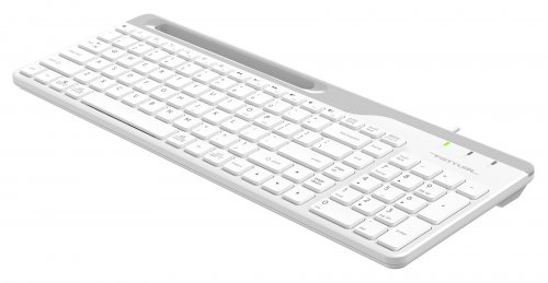 Клавиатура A4Tech Fstyler FK25 белый/серый USB slim фото 7
