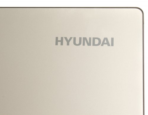 Холодильник Hyundai CS6073FV шампань стекло (трехкамерный) фото 2