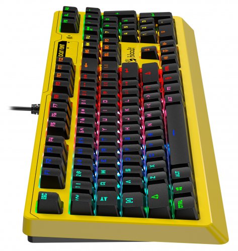 Клавиатура A4Tech Bloody B810RC Punk механическая желтый/черный USB for gamer LED фото 7
