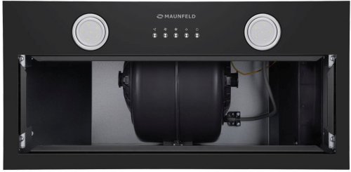 Вытяжка встраиваемая Maunfeld TRAPEZE 602M черный управление: кнопочное (1 мотор) фото 9