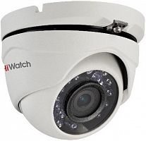 Камера видеонаблюдения аналоговая HiWatch DS-T203(B) 2.8-2.8мм HD-CVI HD-TVI цветная корп.:белый (DS