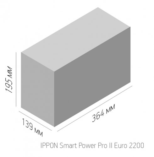 Источник бесперебойного питания Ippon Smart Power Pro II Euro 2200 1200Вт 2200ВА черный фото 5