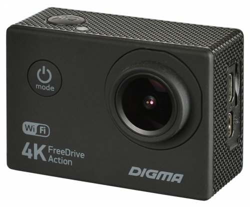 Видеорегистратор Digma FreeDrive Action 4K WiFi черный 8Mpix 2160x3840 2160p 150гр. Allwinner V3 фото 18