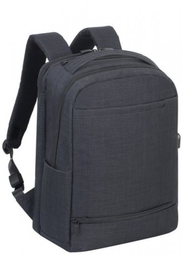 Рюкзак для ноутбука 17.3" Riva 8365 черный полиэстер фото 3
