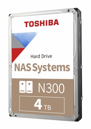 Жесткий диск Toshiba SATA-III 4Tb HDWG440UZSVA NAS N300 (7200rpm) 256Mb 3.5" Bulk фото 2