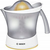 Соковыжималка цитрусовая Bosch MCP3000N 25Вт рез.сок.:800мл. белый/желтый