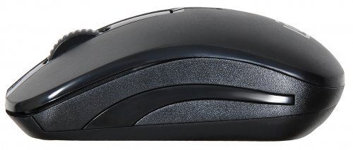 Мышь Оклик 445MW черный оптическая (1000dpi) беспроводная USB для ноутбука (3but) фото 3