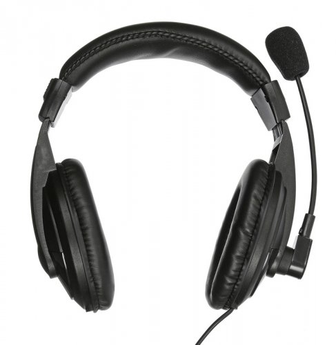 Наушники с микрофоном Оклик HS-M137V черный 1.8м мониторные оголовье (JD750) фото 15