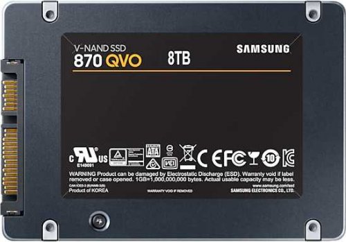 Накопитель SSD Samsung SATA III 8Tb MZ-77Q8T0BW 870 QVO 2.5" фото 2
