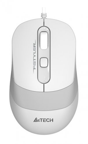Клавиатура + мышь A4Tech Fstyler F1010 клав:белый/серый мышь:белый/серый USB Multimedia фото 9