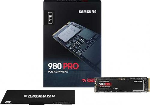 Накопитель SSD Samsung PCI-E 4.0 x4 1Tb MZ-V8P1T0BW 980 PRO M.2 2280 фото 10