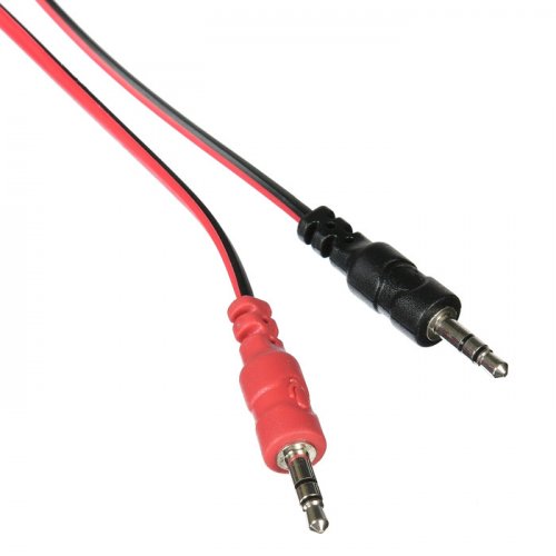 Наушники с микрофоном Оклик HS-L200 черный/красный 2.2м накладные оголовье (Y-819) фото 5