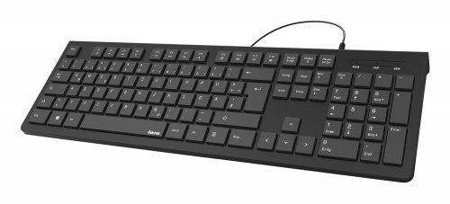 Клавиатура Hama KC-200 черный USB фото 2