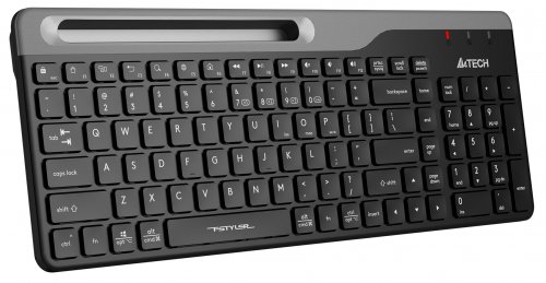 Клавиатура A4Tech Fstyler FBK25 черный/серый USB беспроводная BT/Radio slim Multimedia фото 14