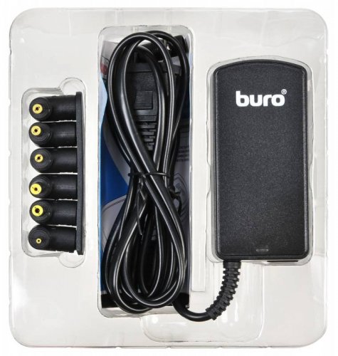 Блок питания Buro BUM-0061A40 автоматический 40W 12V-20V 8-connectors 3.2A 1xUSB 1A от бытовой элект фото 4