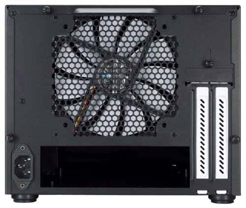Корпус Fractal Design Core 500 черный без БП miniITX 2x120mm 2x140mm 2xUSB3.0 audio bott PSU фото 4