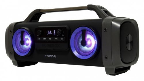 Аудиомагнитола Hyundai H-PCD400 черный 28Вт MP3 FM(dig) USB BT microSD фото 6