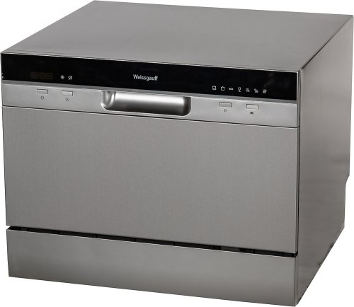 Посудомоечная машина Weissgauff TDW 4017 DS серебристый/черный (компактная) фото 13