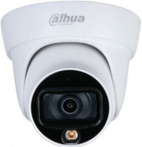 Камера видеонаблюдения аналоговая Dahua DH-HAC-HFW1239TLMP-LED-0360B 3.6-3.6мм HD-CVI цветная корп.: