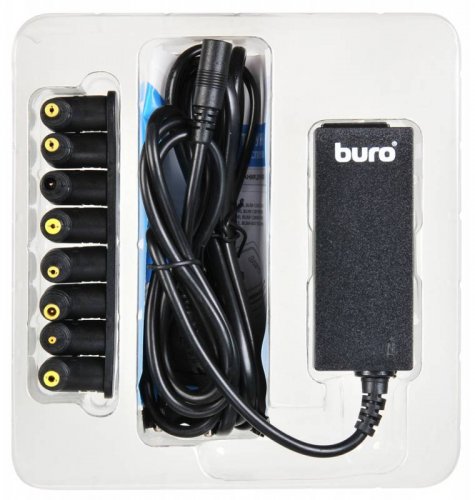 Блок питания Buro BUM-0036S40 автоматический 40W 9.5V-20V 8-connectors от бытовой электросети LED ин фото 4